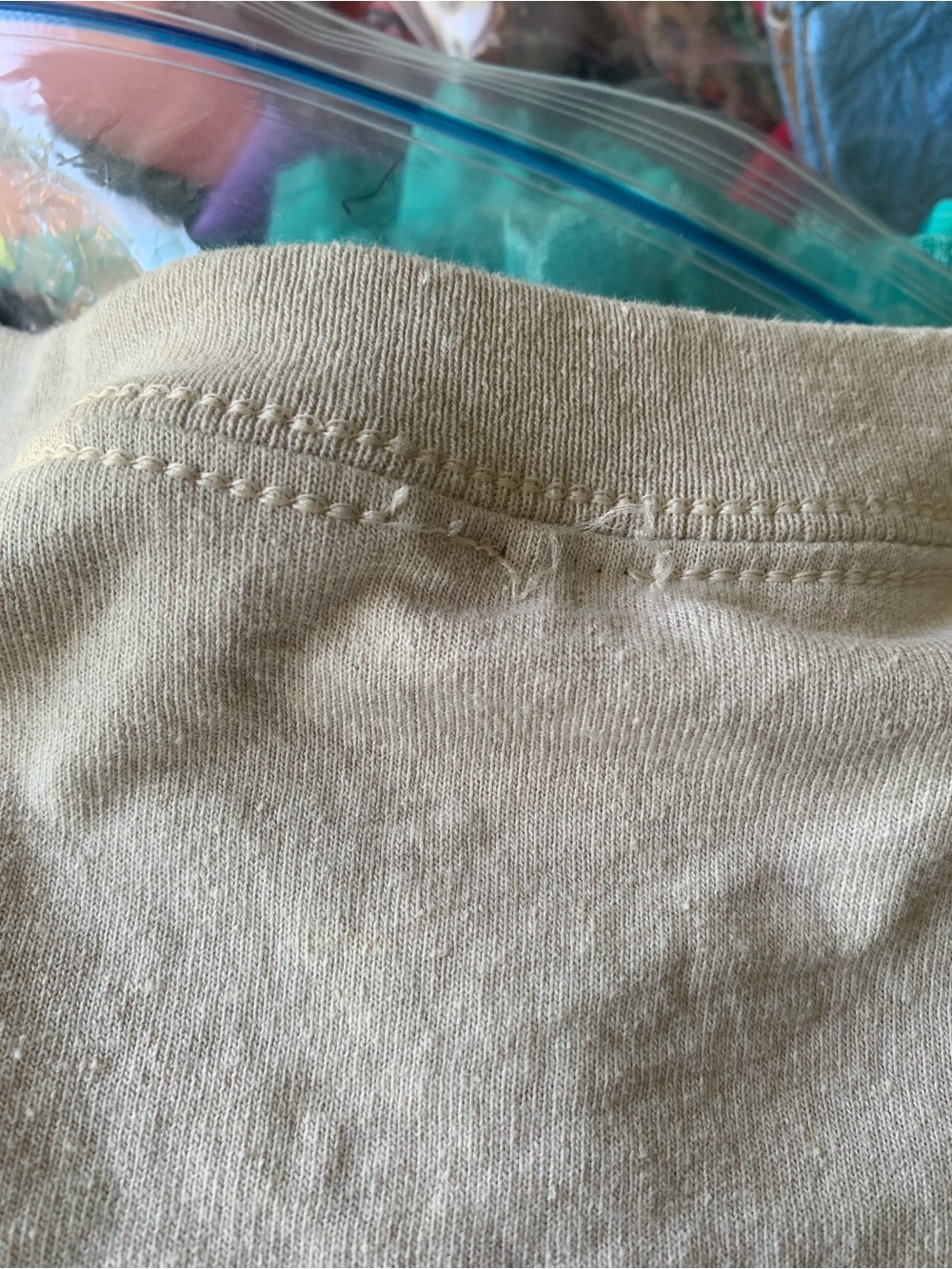 Fleetwood Mac Tan/Cream Tee Shirt, Large - Picture 10 of 10